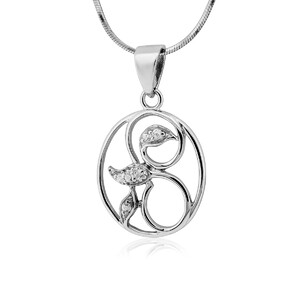 Srebrna zawieszka z cyrkoniami 184861