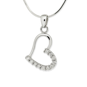 Srebrna zawieszka z cyrkoniami 183475