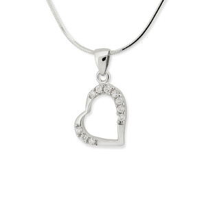 Srebrna zawieszka z cyrkoniami 171748