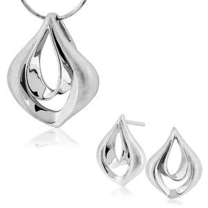 Srebrny komplet biżuterii 363303