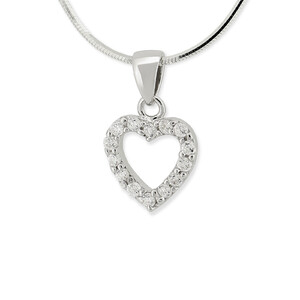 Srebrna zawieszka z cyrkoniami 275330