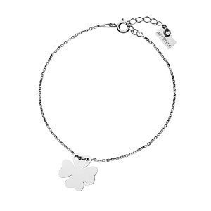 Srebrna bransoleta koniczynka 245425